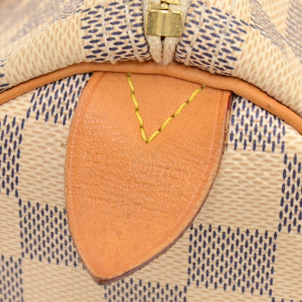 speedy 30 damier azur canvas handbag