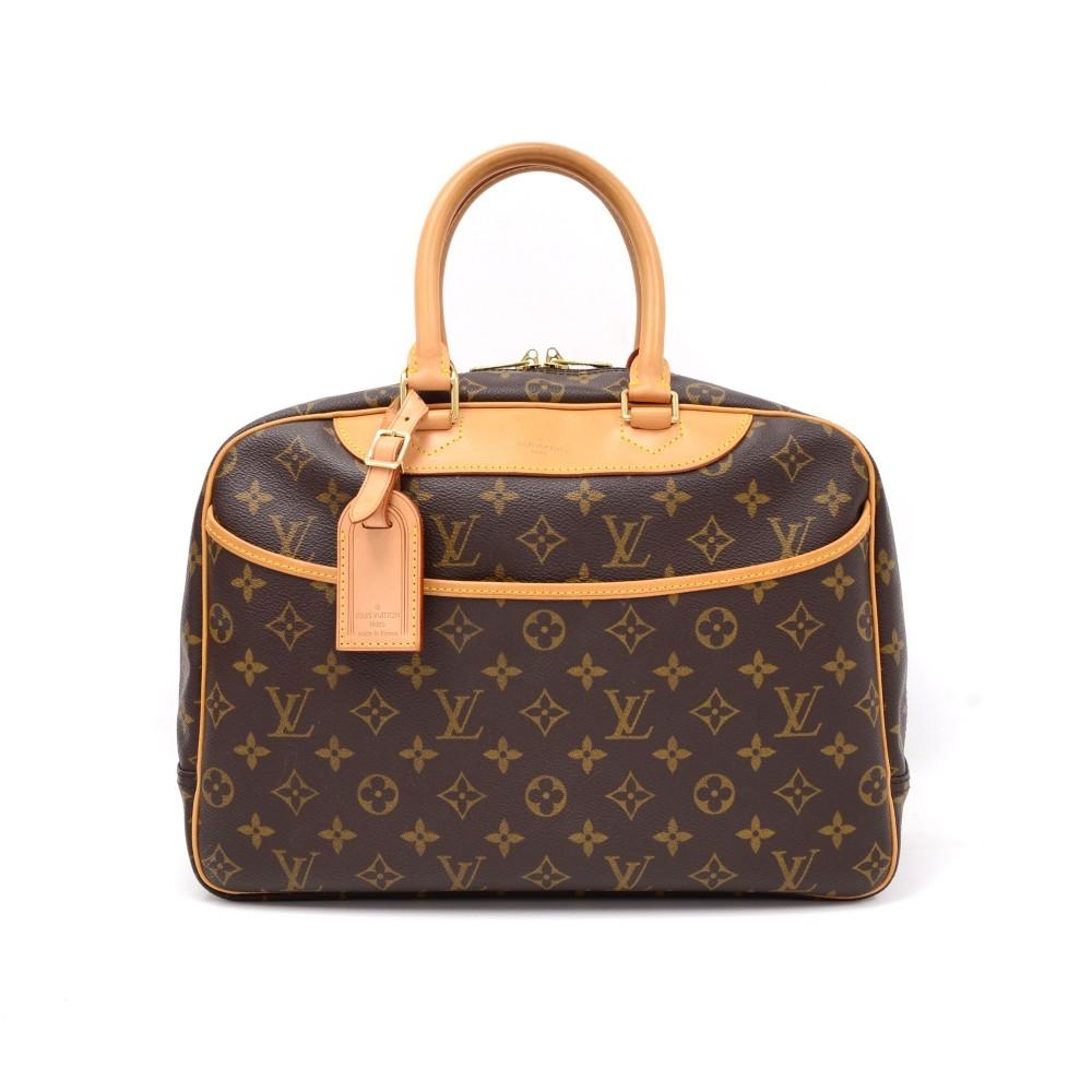 deauville monogram canvas handbag