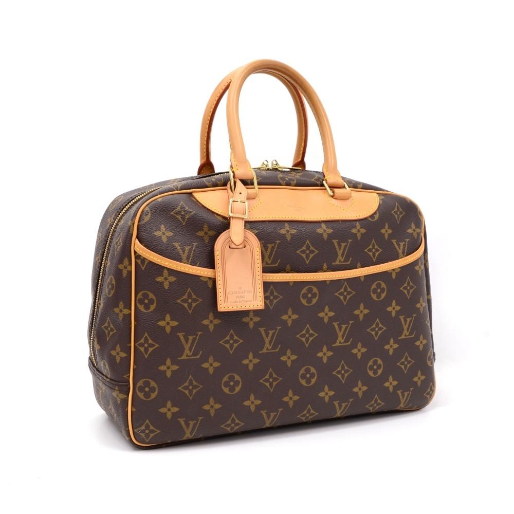deauville monogram canvas handbag