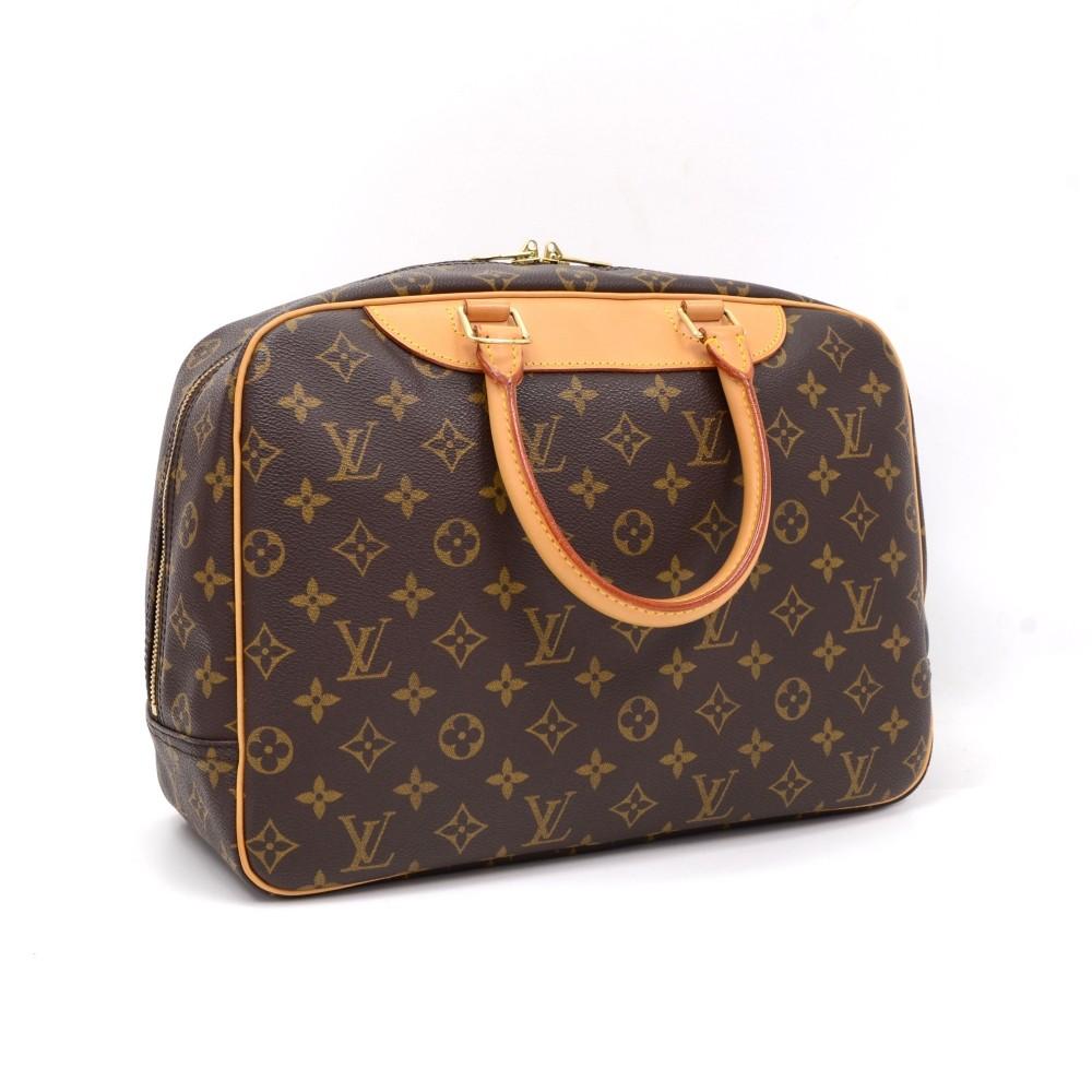 deauville monogram canvas handbag