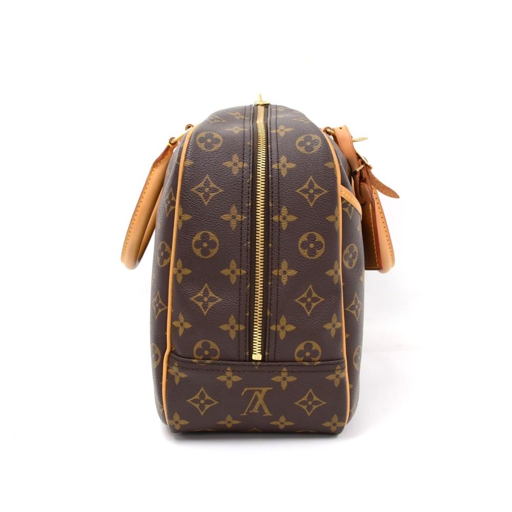deauville monogram canvas handbag