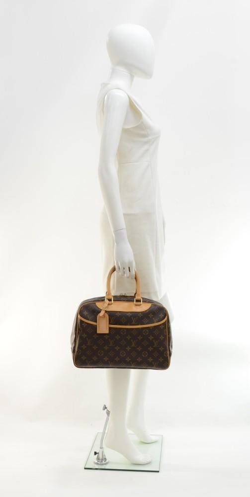 deauville monogram canvas handbag