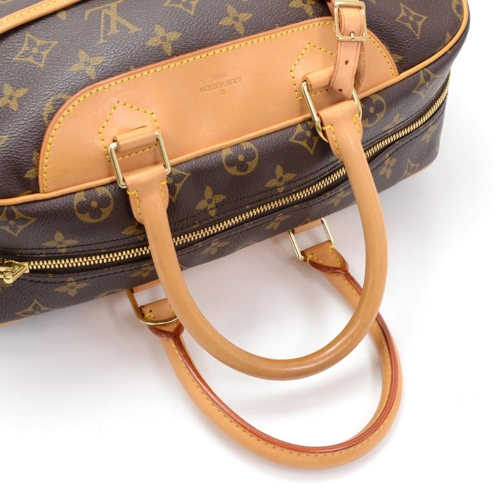 deauville monogram canvas handbag