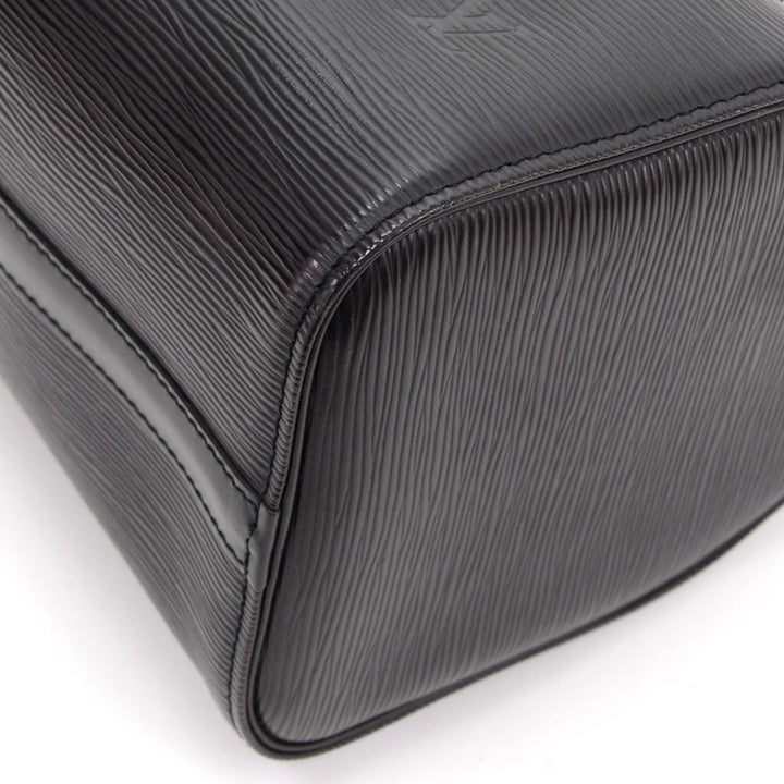 speedy 25 black epi leather handbag