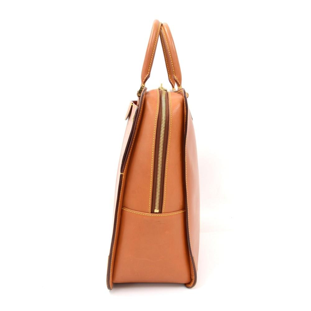 negev pm nomade leather briefcase bag