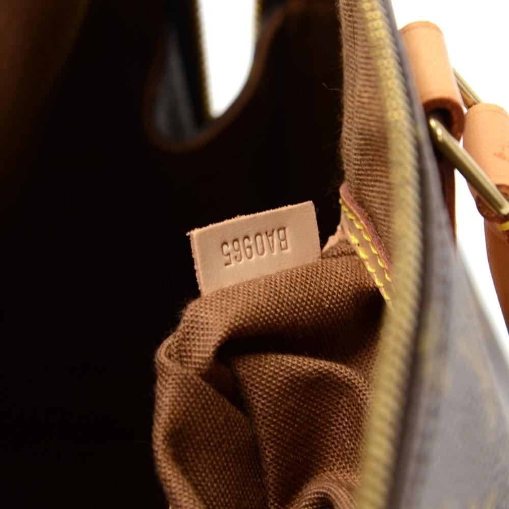alma monogram canvas handbag