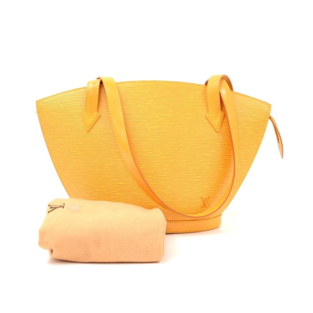 saint jacques pm epi leather shoulder bag