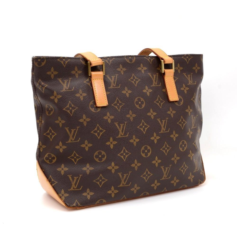 cabas piano monogram canvas shoulder bag