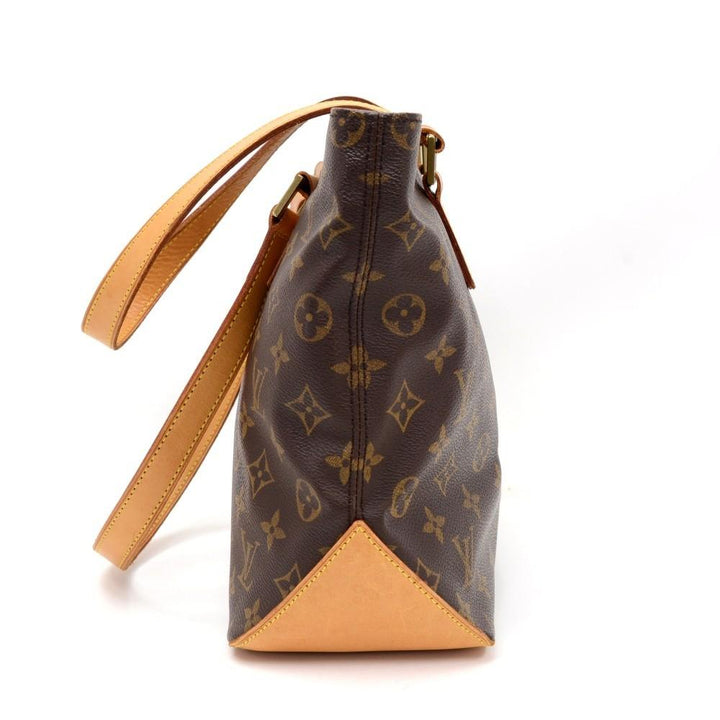 cabas piano monogram canvas shoulder bag
