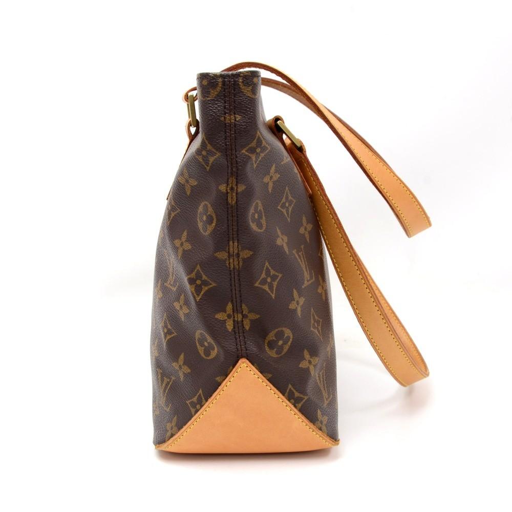 cabas piano monogram canvas shoulder bag