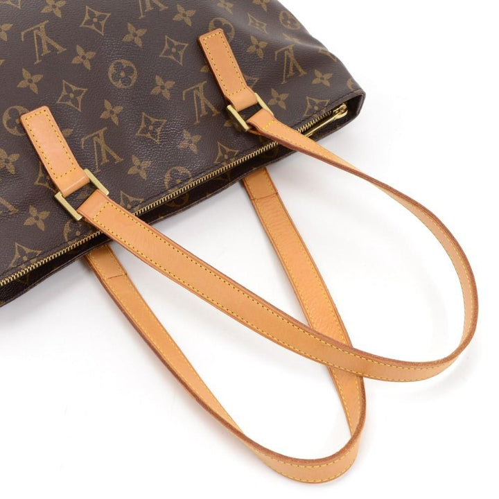 cabas piano monogram canvas shoulder bag