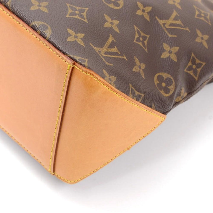 cabas piano monogram canvas shoulder bag