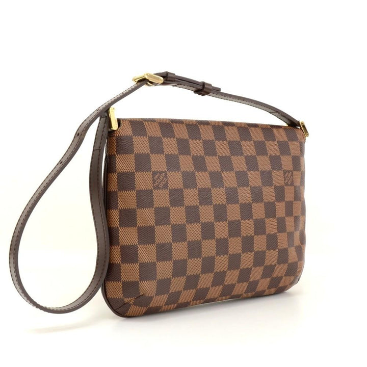 musette tango damier ebene canvas shoulder bag