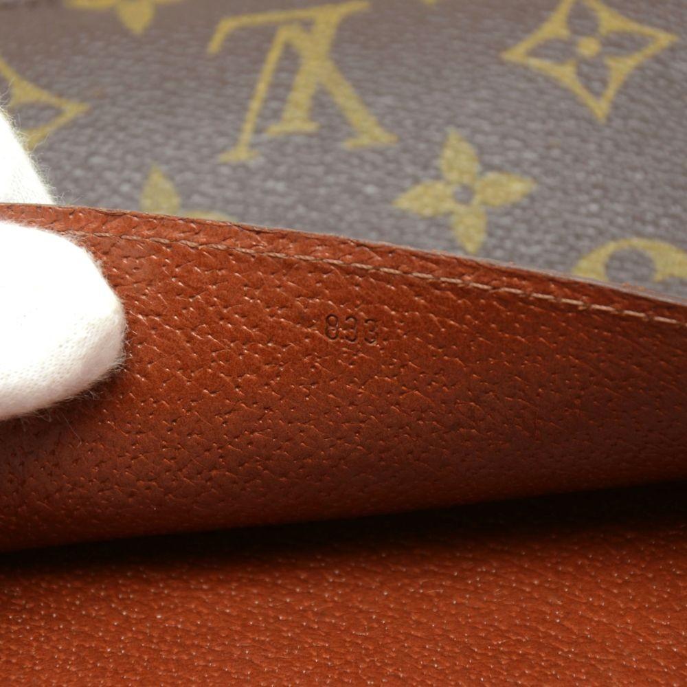 pochette double rabat monogram canvas 2-way bag