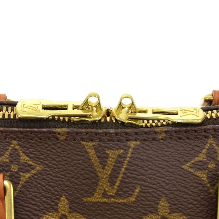 alma monogram canvas handbag