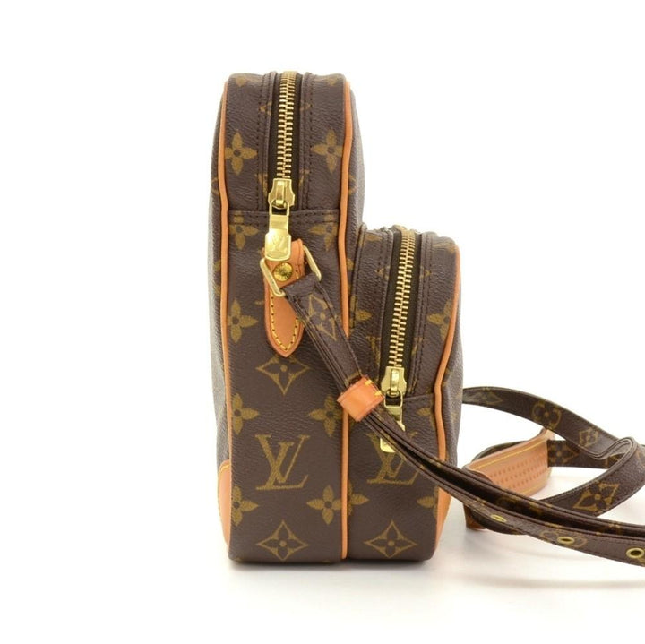 amazone monogram canvas messenger bag