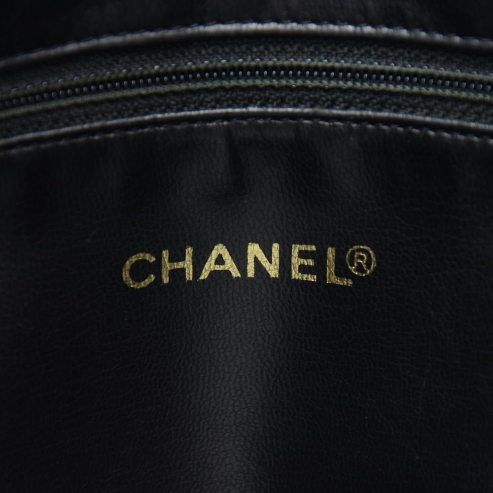 12" caviar leather shoulder bag