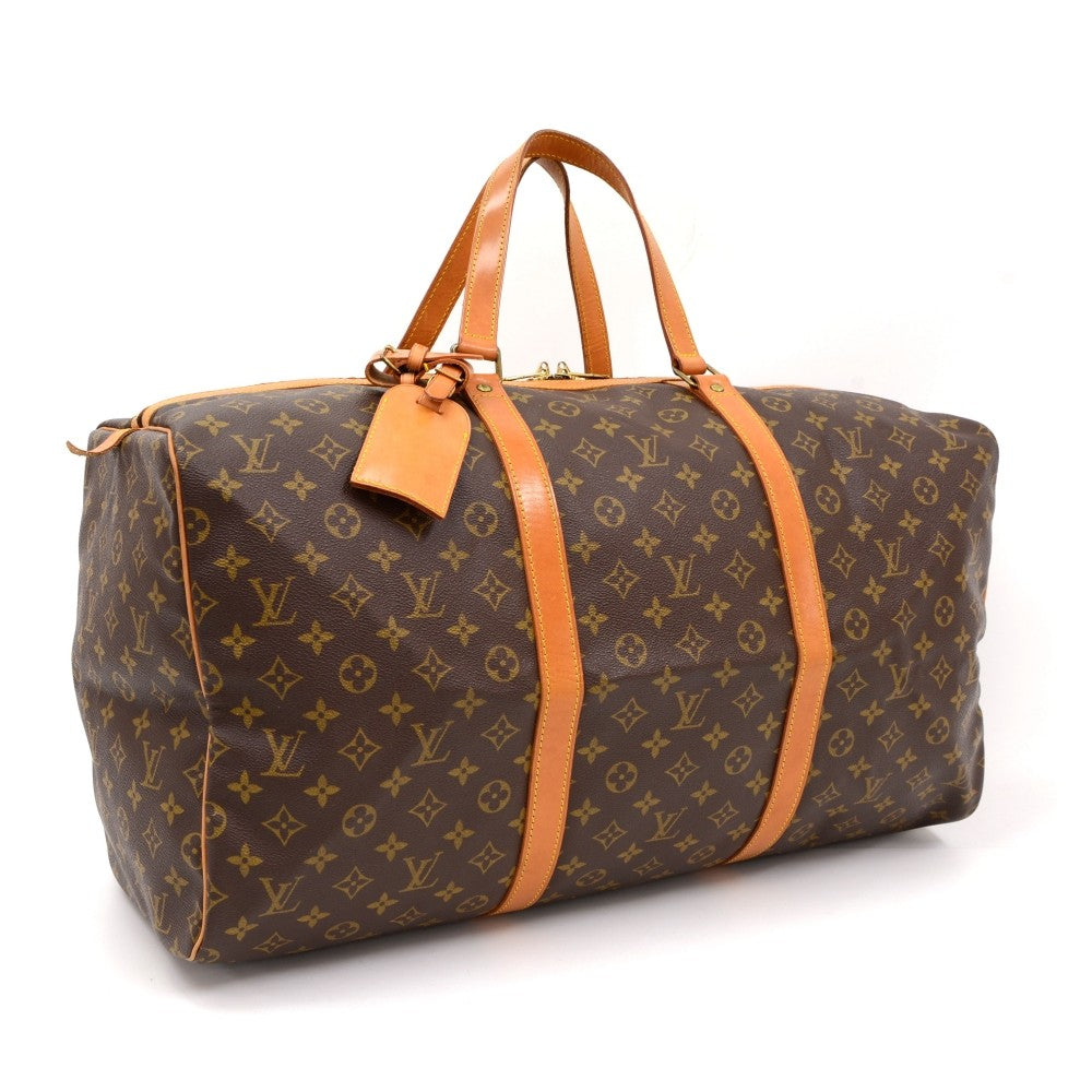 sac souple 55 monogram canvas travel bag