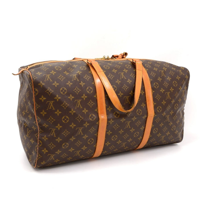 sac souple 55 monogram canvas travel bag