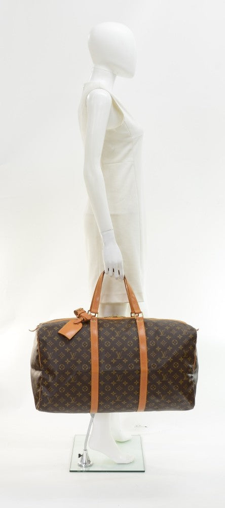 sac souple 55 monogram canvas travel bag
