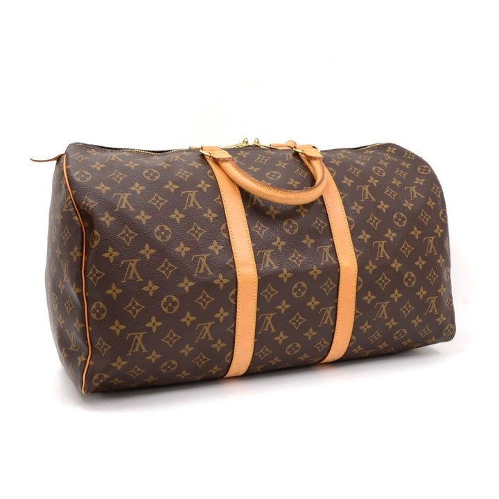 keepall 50 monogram canvas travel bag