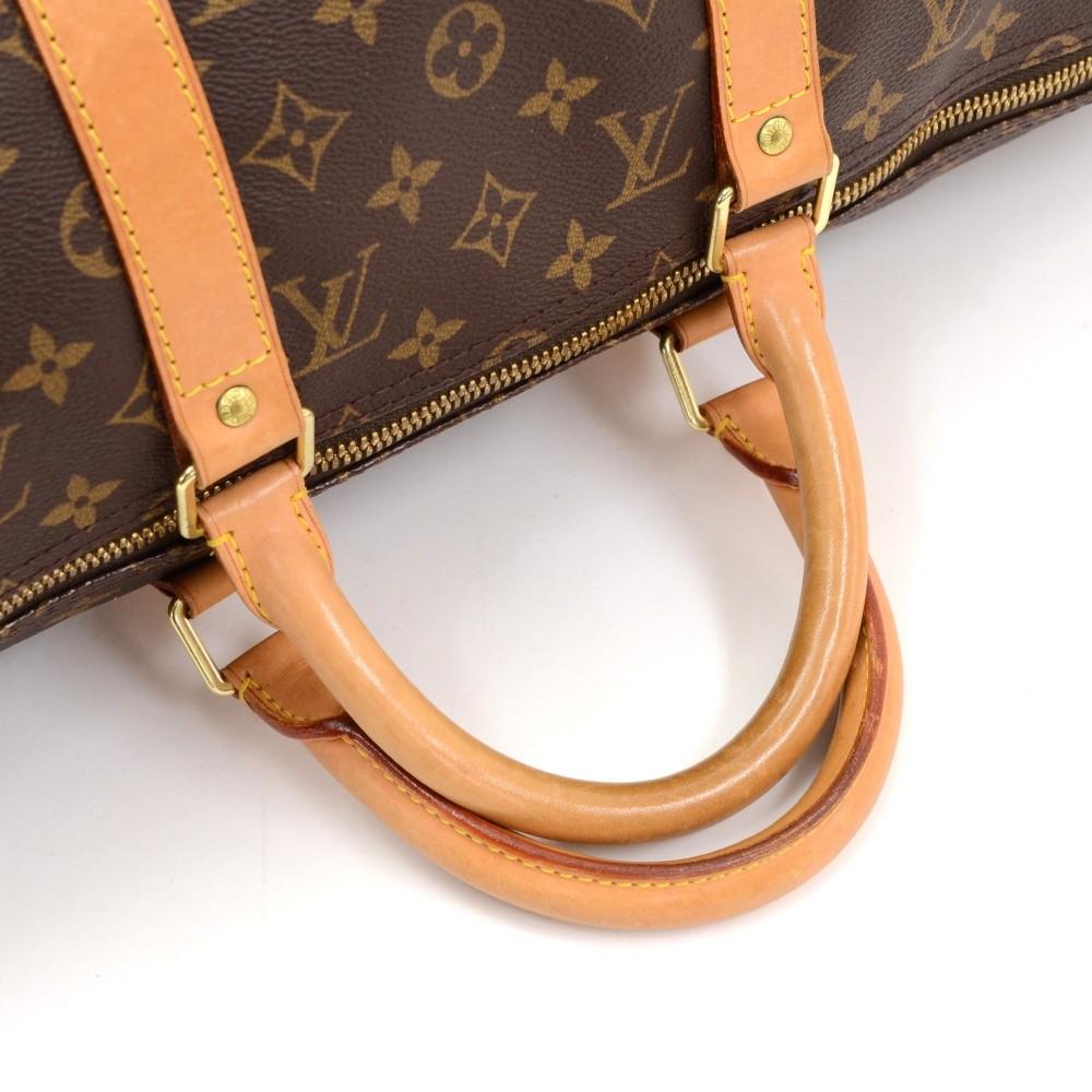 keepall 50 monogram canvas travel bag