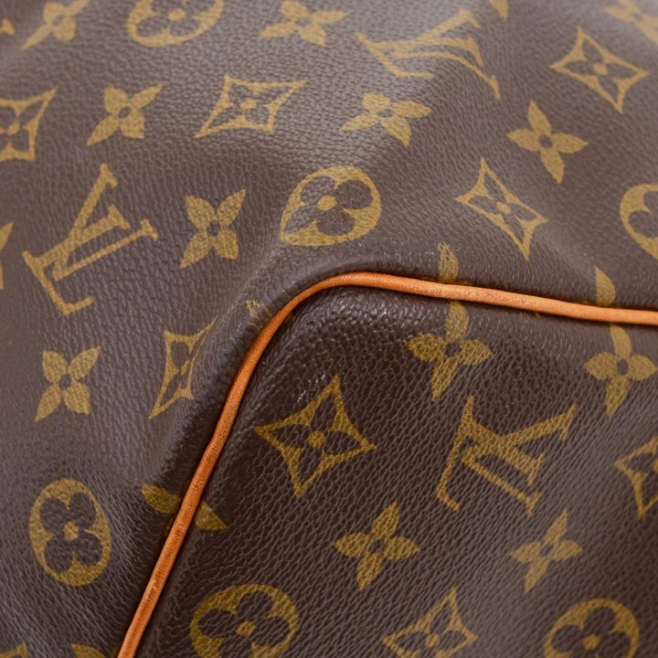 keepall 50 bandouliere monogram canvas travel bag with strap
