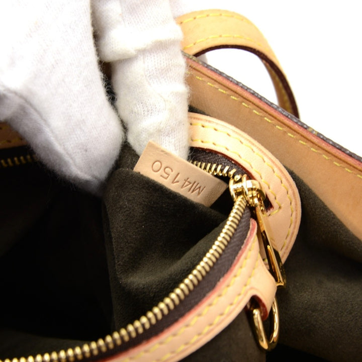 wilshire mm monogram canvas handbag
