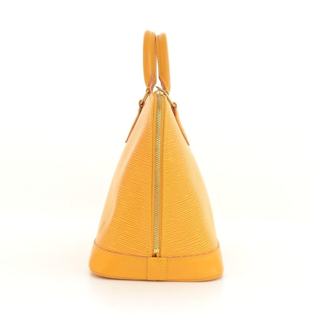 alma epi leather handbag
