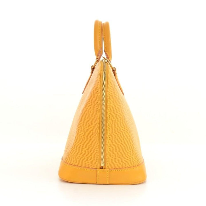 alma epi leather handbag