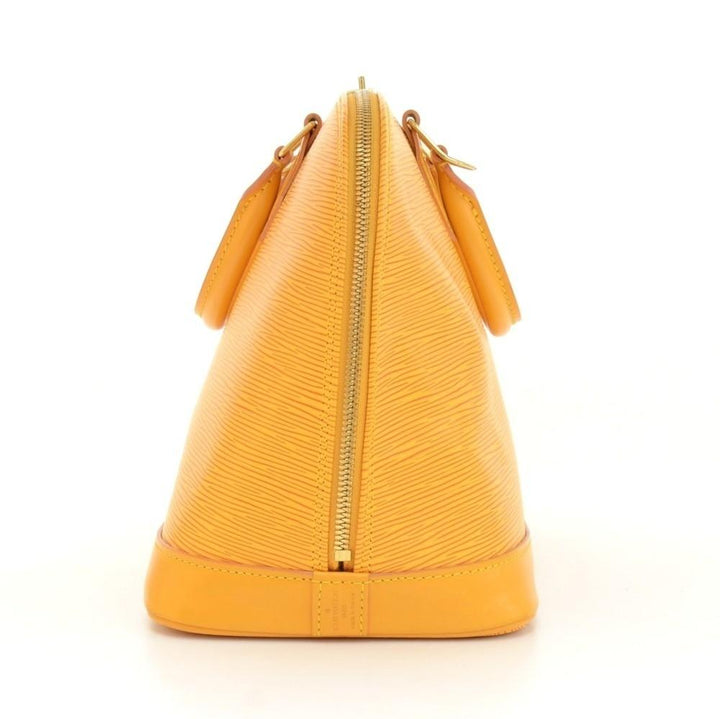 alma epi leather handbag
