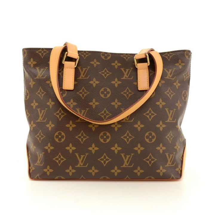 cabas piano monogram canvas shoulder bag