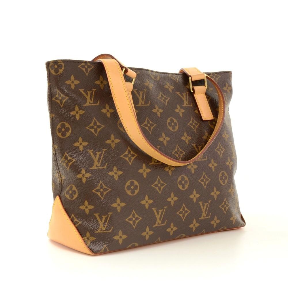 cabas piano monogram canvas shoulder bag
