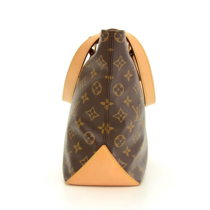 cabas piano monogram canvas shoulder bag