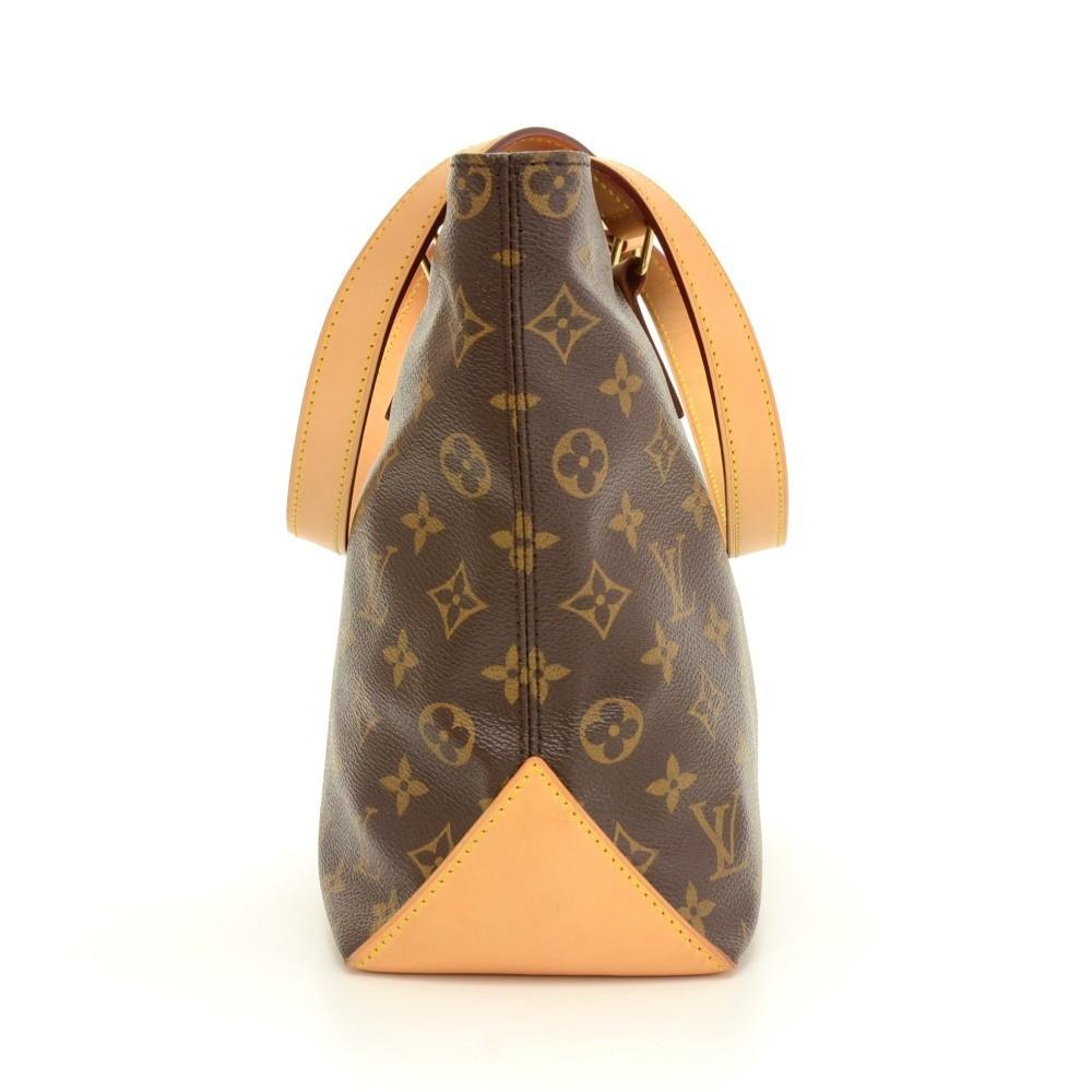 cabas piano monogram canvas shoulder bag