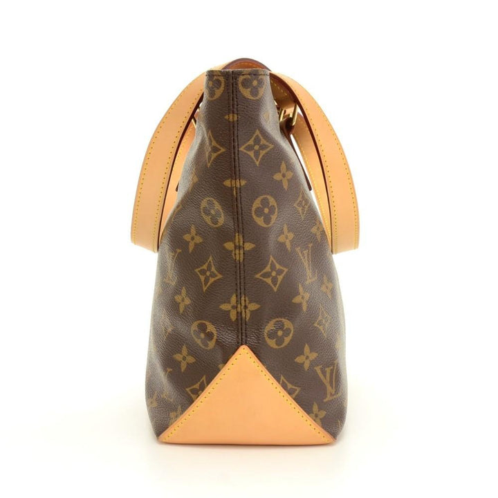 cabas piano monogram canvas shoulder bag