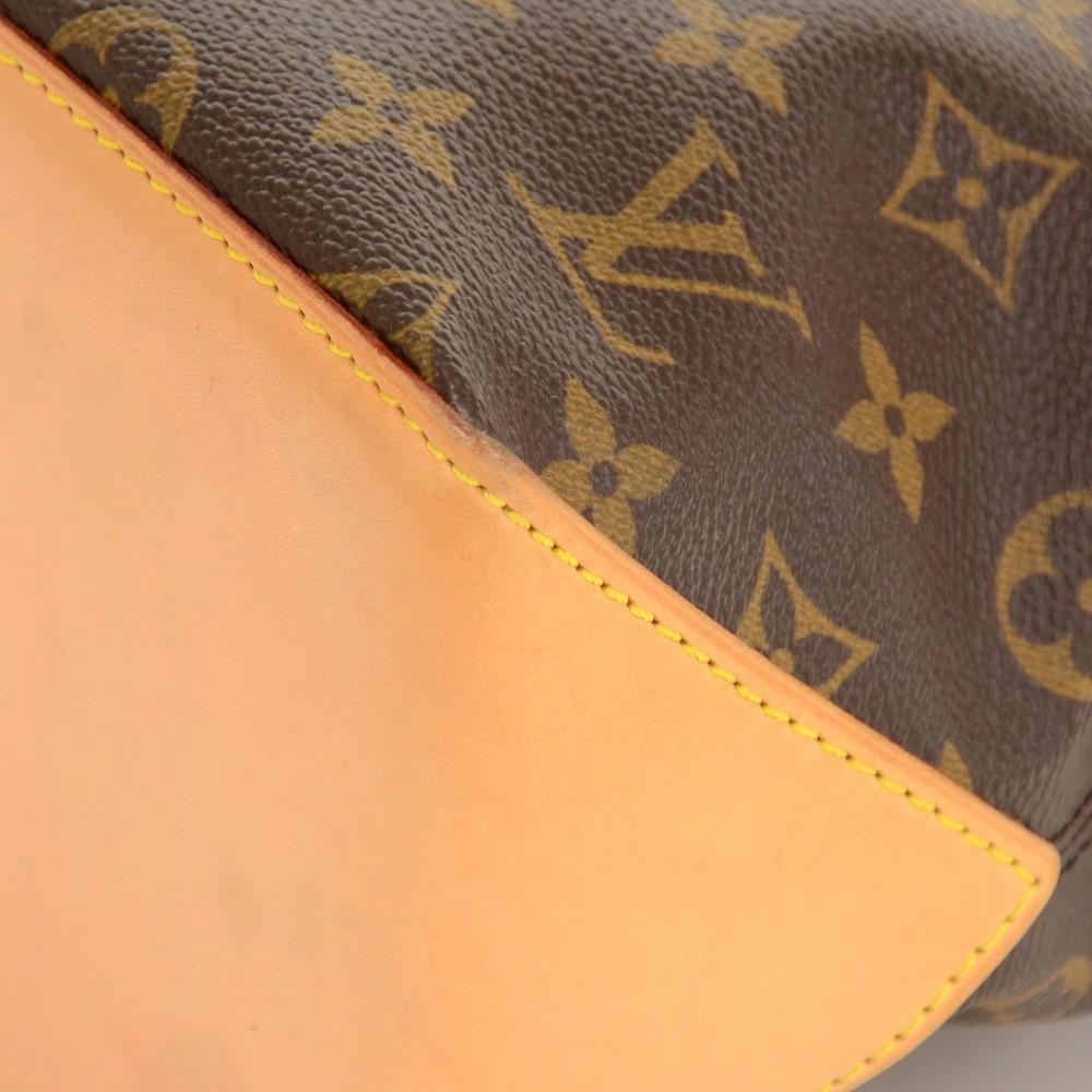 cabas piano monogram canvas shoulder bag