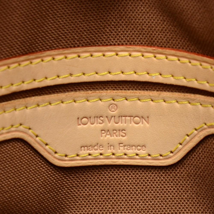 cabas piano monogram canvas shoulder bag