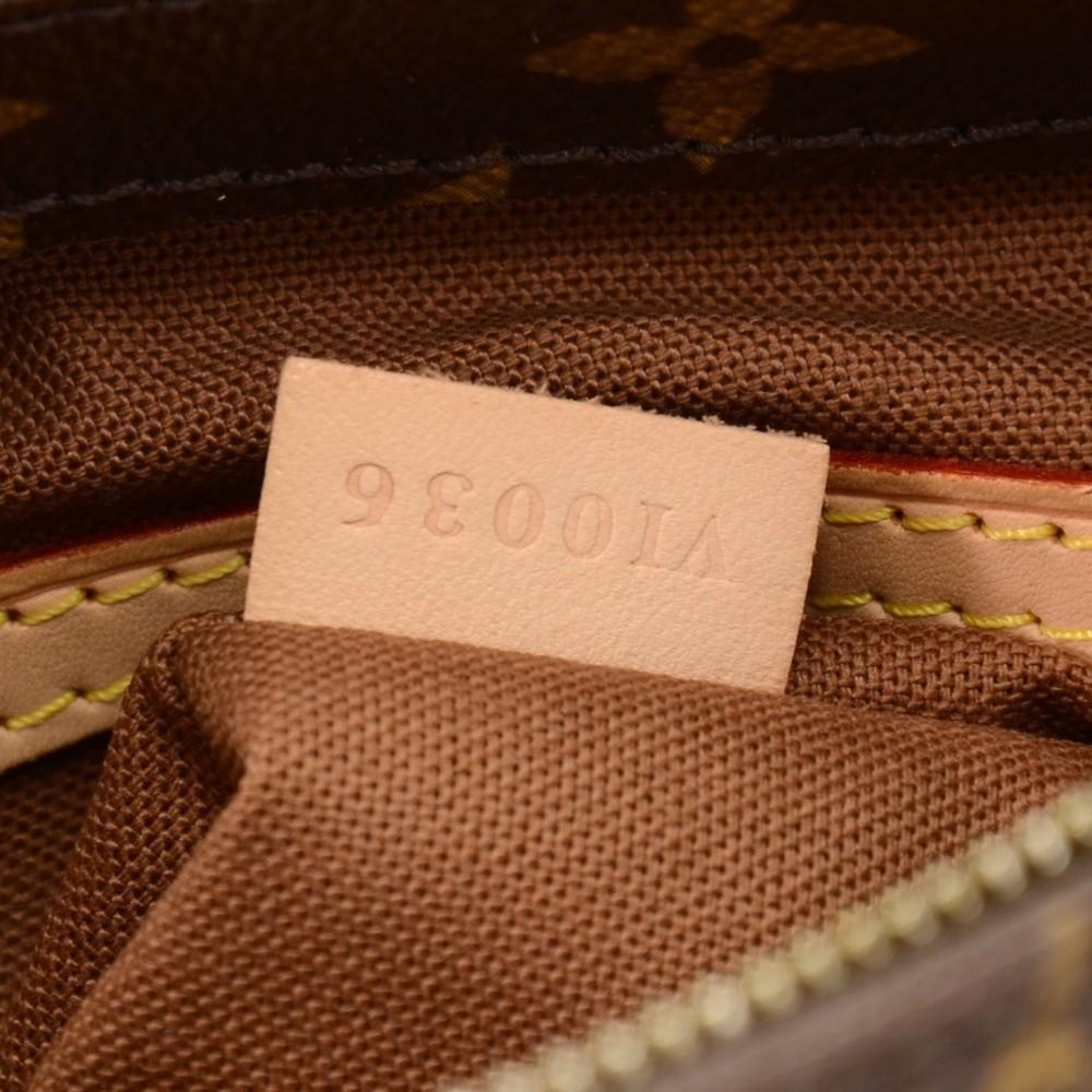 cabas piano monogram canvas shoulder bag