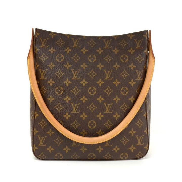 looping gm monogram canvas shoulder bag