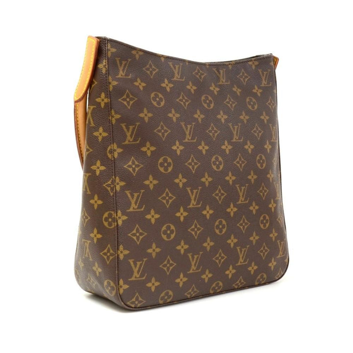 looping gm monogram canvas shoulder bag