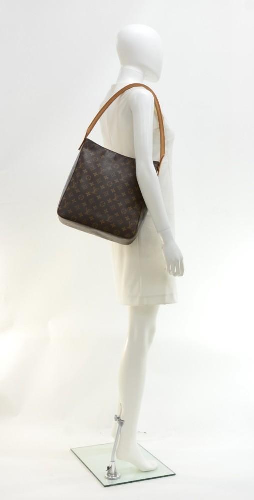looping gm monogram canvas shoulder bag