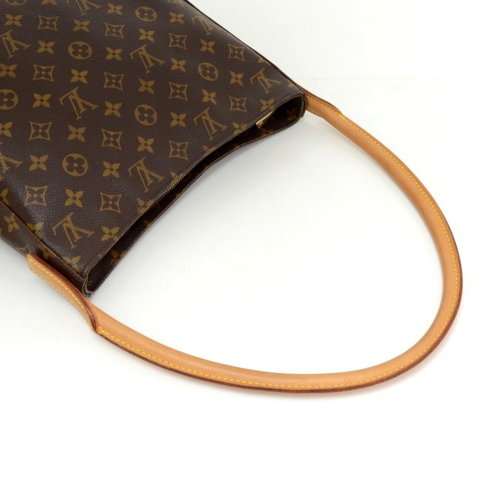 looping gm monogram canvas shoulder bag