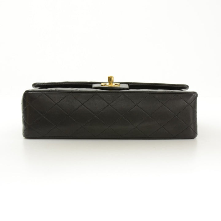 2.55 double flap quilted lambskin leather shoulder bag