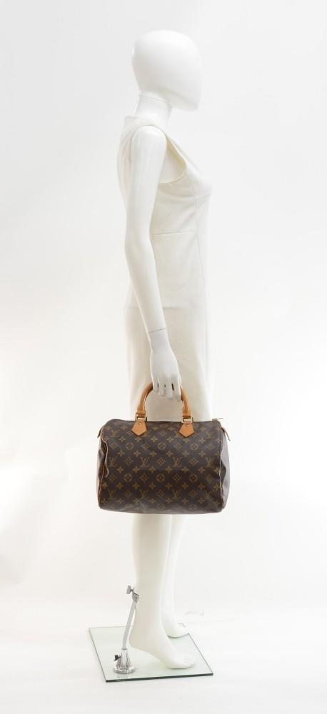 speedy 30 monogram canvas handbag