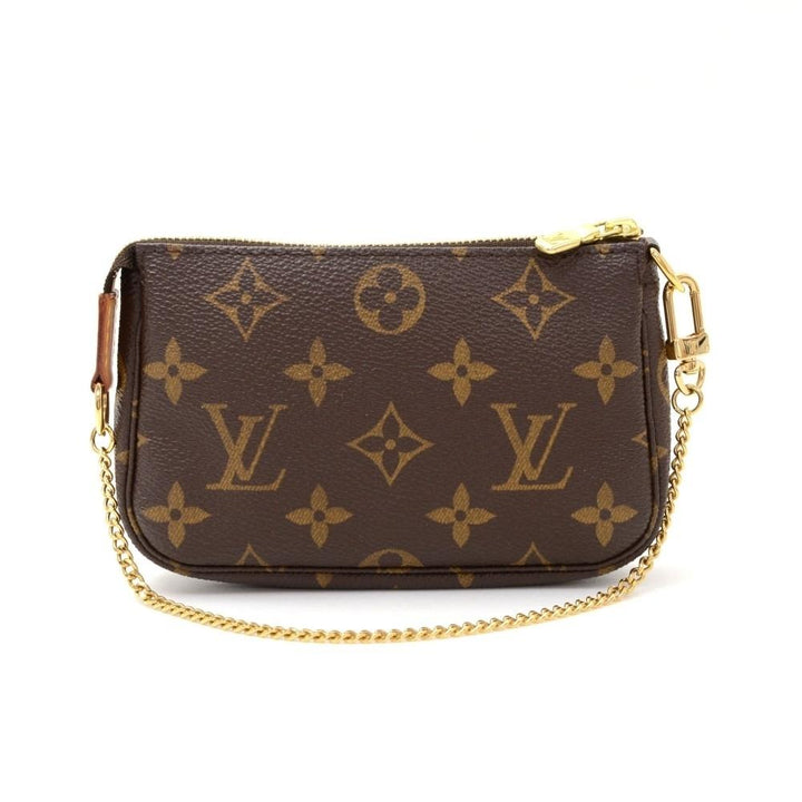 mini pochette accessoires monogram canvas evening bag