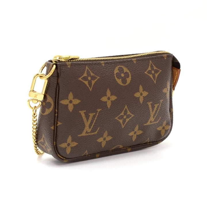 mini pochette accessoires monogram canvas evening bag