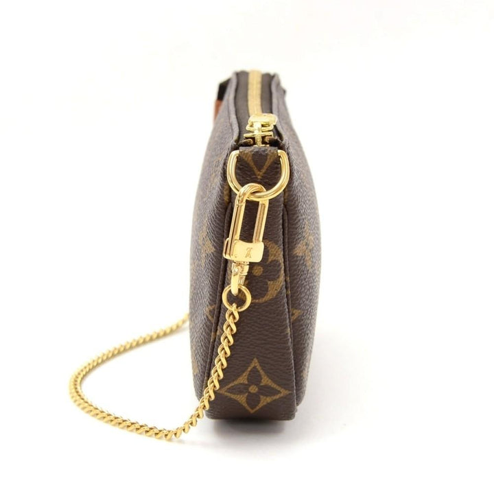 mini pochette accessoires monogram canvas evening bag