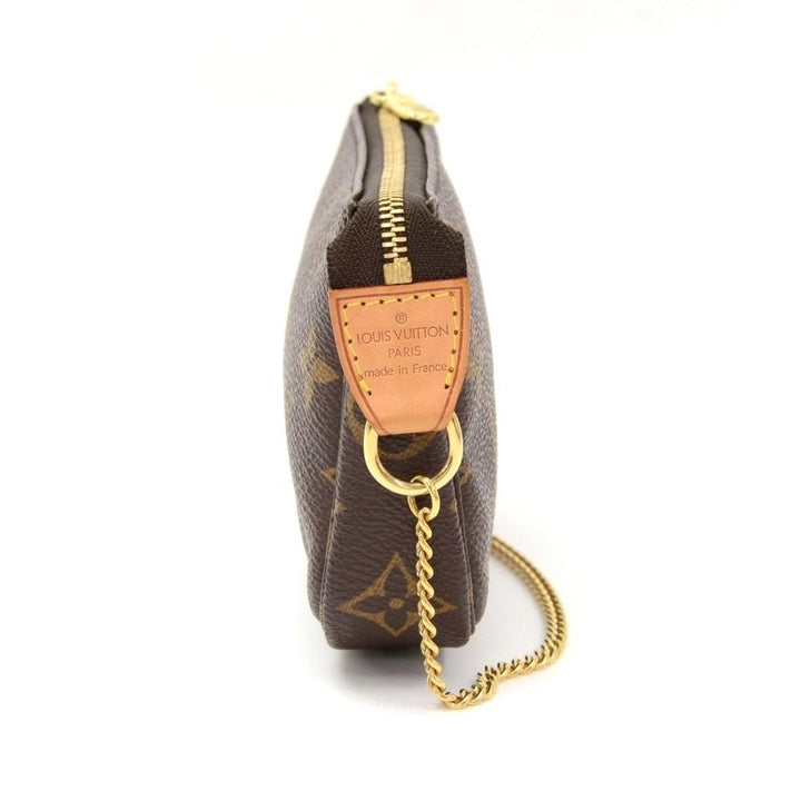 mini pochette accessoires monogram canvas evening bag