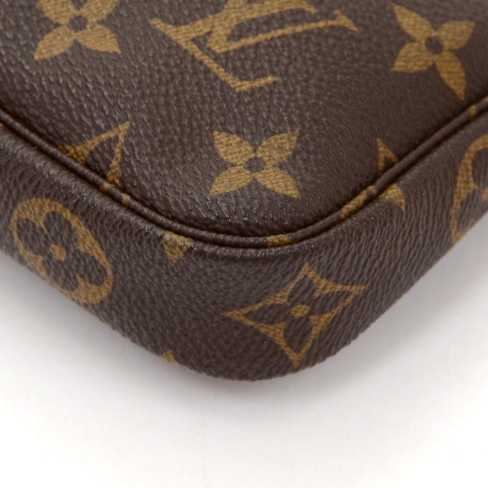 mini pochette accessoires monogram canvas evening bag
